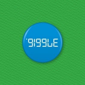 Calculator Word – Giggle Button Badge