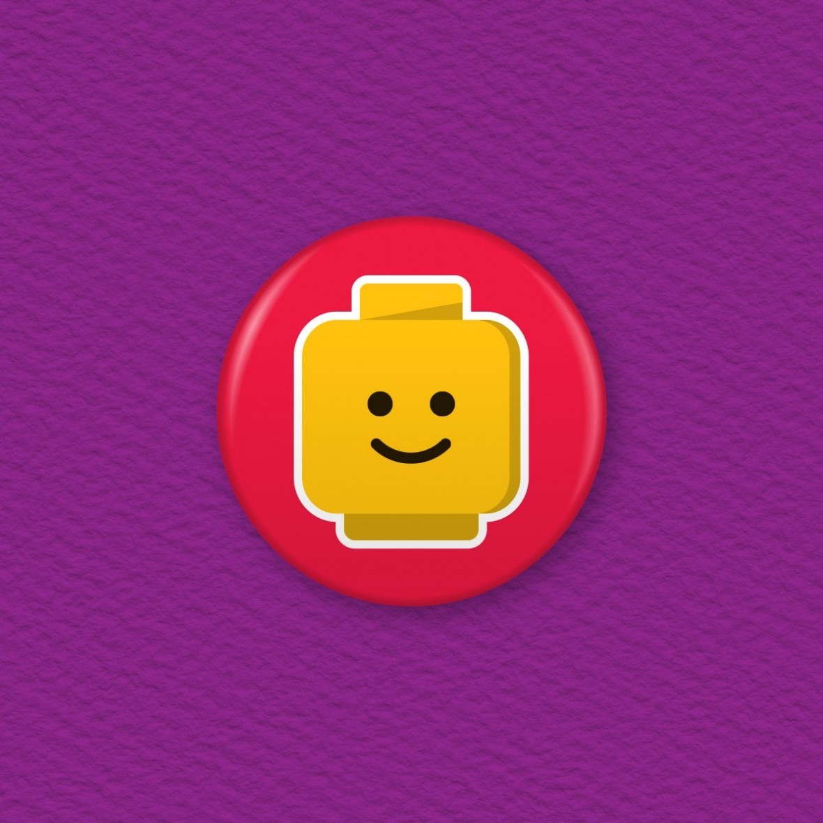 All kinds of Faithful Homeless Lego Emoji Face – Happy Button Badge | Badger